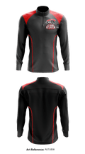 Clark Atlanta University Basketball 73272804 Quarter Zip Jacket - 1