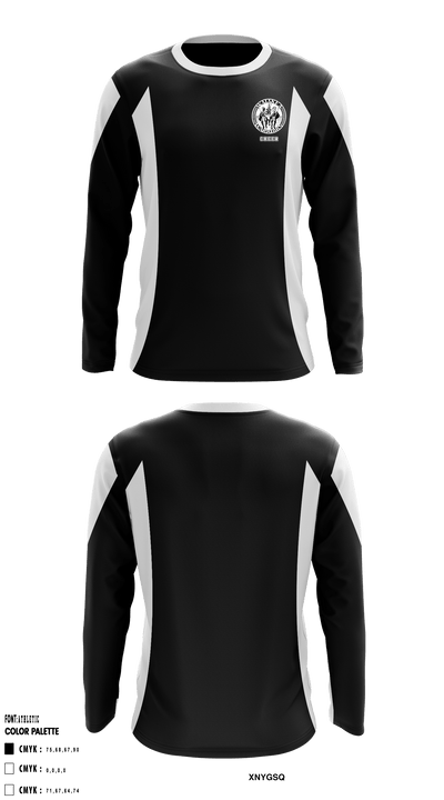 Waiakea High School Cheer 44957960 Long Sleeve Performance Shirt - 1