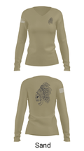 MASS-1 95800684 Women's Long Sleeve V-neck Shirt - 42