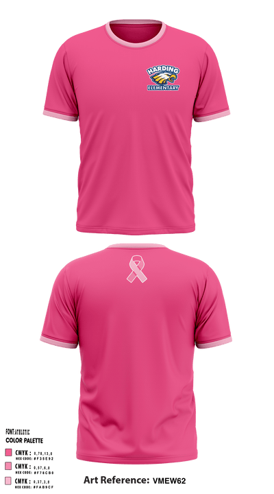 Harding Elementary 71118872 Short Sleeve Performance Shirt - 2 (1)