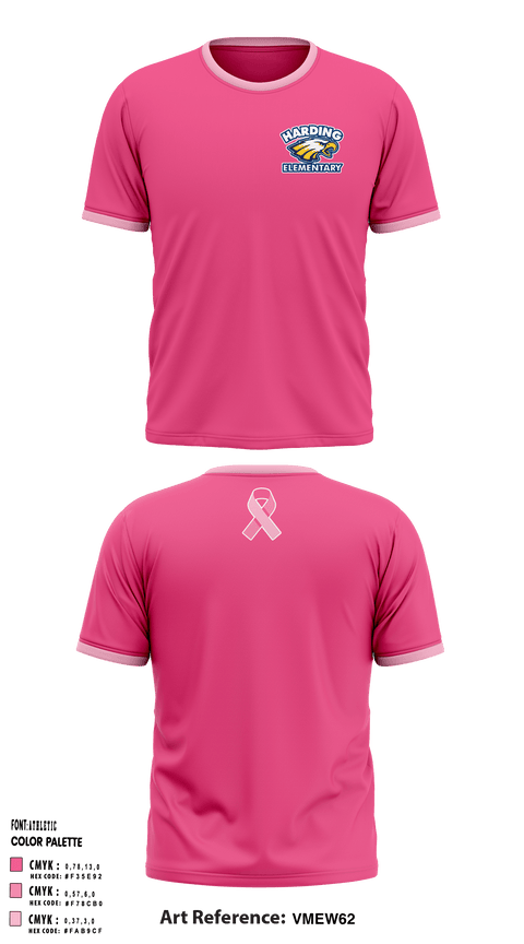 Short Sleeve Performance Shirt, Harding Elementary, School Spirit Store, Teamtime, Team time, sublimation, custom sports apparel, team uniforms, spirit wear, spiritwear, sports uniforms, custom shirts, team store, custom team store, fundraiser sports, apparel fundraiser