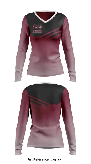 Long Sleeve Rash Guard Shirt, Antelope Valley College Cheer, School Spirit Store, Teamtime, Team time, sublimation, custom sports apparel, team uniforms, spirit wear, spiritwear, sports uniforms, custom shirts, team store, custom team store, fundraiser sports, apparel fundraiser