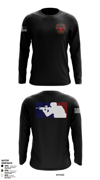 Long Sleeve Performance Shirt, Cyndicate Operational Group, E-Sports, Teamtime, Team time, sublimation, custom sports apparel, team uniforms, spirit wear, spiritwear, sports uniforms, custom shirts, team store, custom team store, fundraiser sports, apparel fundraiser