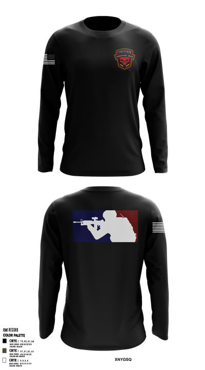 Cyndicate Operational Group 92143460 Long Sleeve Performance Shirt - 2