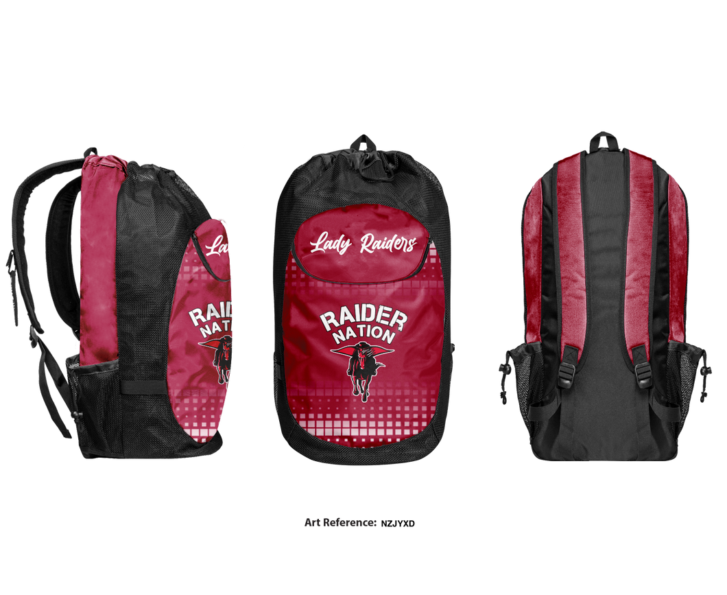 Lady Raiders 24981931 Gear Bag - 1