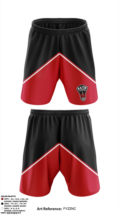 Bathlacrosse 7231780 Athletic Shorts With Pockets - 1