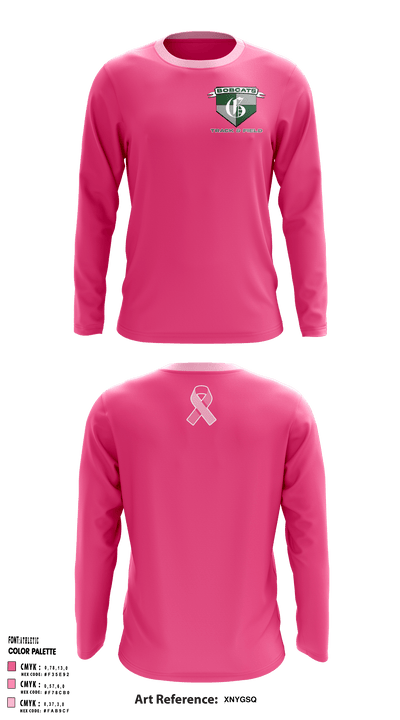 Greenbrier track & field 68070632 Long Sleeve Performance Shirt - 3