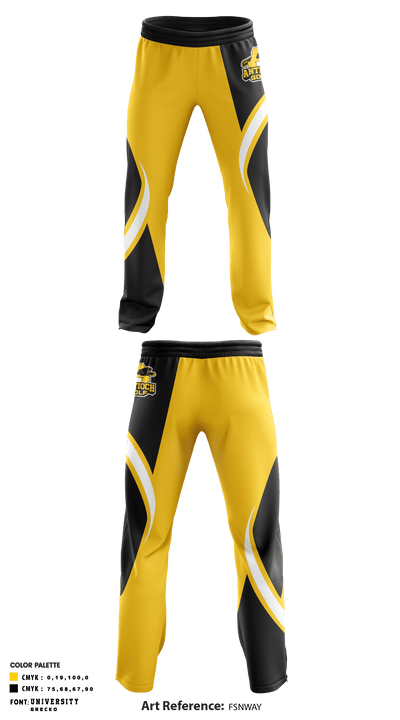 Antioch High School Golf 50837355 Sweatpants - 1