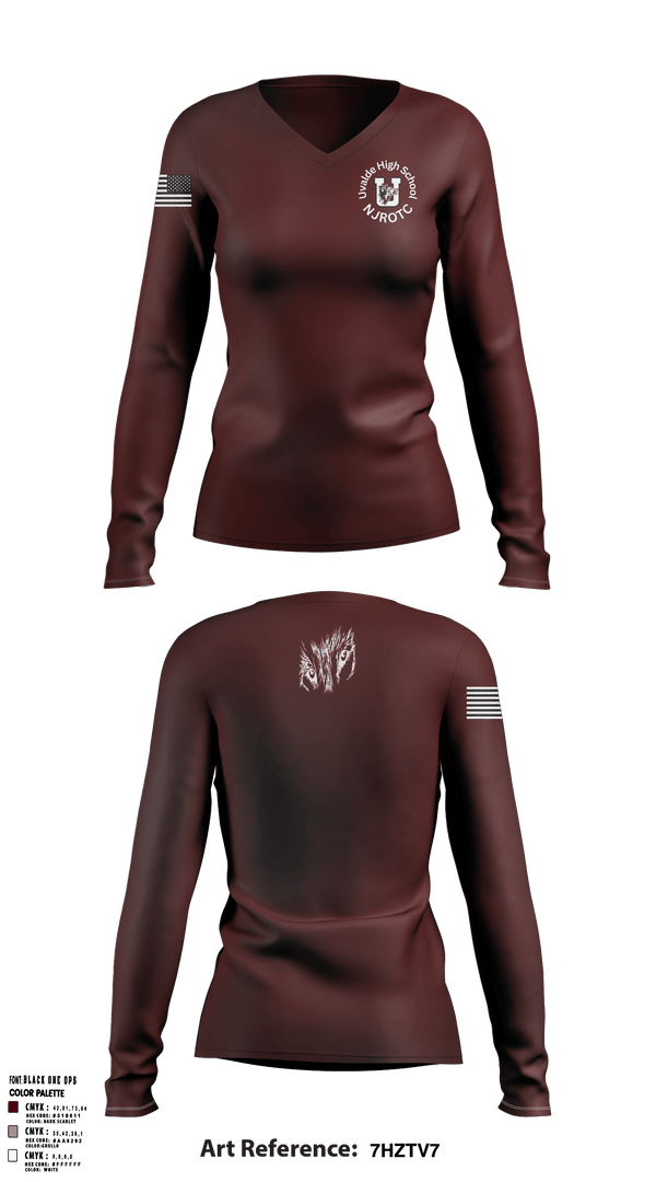 Women's Long Sleeve Vneck Shirt, , Navy, Teamtime, Team time, sublimation, custom sports apparel, team uniforms, spirit wear, spiritwear, sports uniforms, custom shirts, team store, custom team store, fundraiser sports, apparel fundraiser