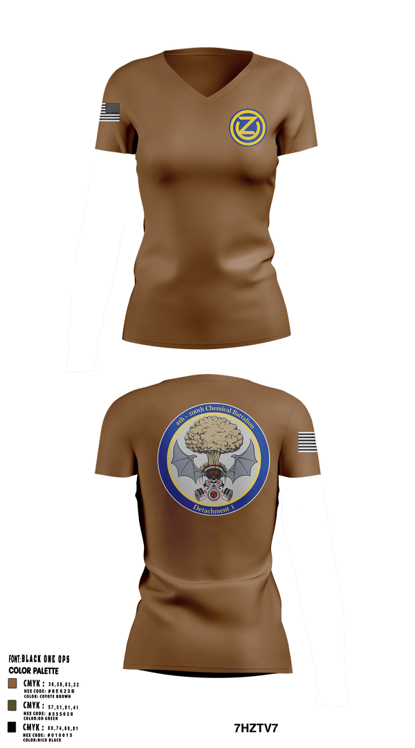 Women's Short Sleeve Vneck Shirt, , Army, Teamtime, Team time, sublimation, custom sports apparel, team uniforms, spirit wear, spiritwear, sports uniforms, custom shirts, team store, custom team store, fundraiser sports, apparel fundraiser