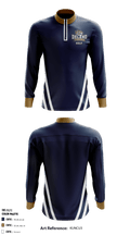 Delano High School Golf 71130151 Quarter Zip Jacket - 1