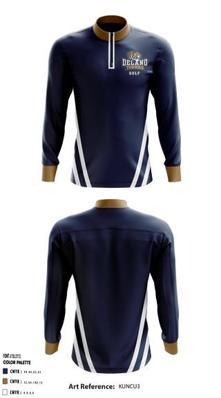 Quarter Zip Jacket, Delano High School Golf, Golf, Teamtime, Team time, sublimation, custom sports apparel, team uniforms, spirit wear, spiritwear, sports uniforms, custom shirts, team store, custom team store, fundraiser sports, apparel fundraiser