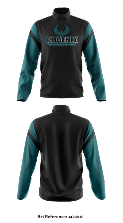 New Augusta Public Academy North Middle School 1913835 Fleece Jacket - 1