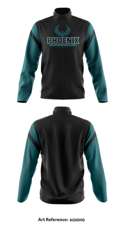 Fleece Jacket, New Augusta Public Academy North Middle School, School Spirit Store, Teamtime, Team time, sublimation, custom sports apparel, team uniforms, spirit wear, spiritwear, sports uniforms, custom shirts, team store, custom team store, fundraiser sports, apparel fundraiser