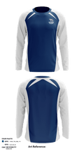 Lincoln-Way East High School Golf 53204145 Long Sleeve Performance Shirt - 1