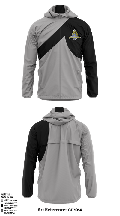 DA HEAT FC 42627716 Windbreaker - 1