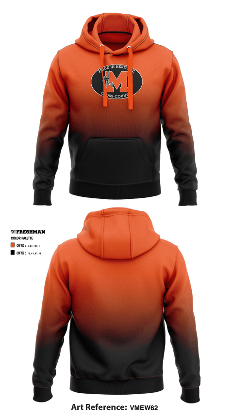 Hoodie, Montville High School Cross Country, Cross Country, Teamtime, Team time, sublimation, custom sports apparel, team uniforms, spirit wear, spiritwear, sports uniforms, custom shirts, team store, custom team store, fundraiser sports, apparel fundraiser