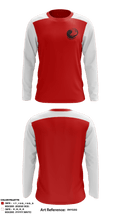 Vermillion High School Baseball 38437221 Long Sleeve Performance Shirt - 1