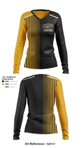 Hazelwood Central High School Swimming 28111002 Women's Long Sleeve V-neck Shirt - 1