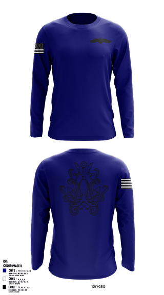 Long Sleeve Performance Shirt, , Navy, Teamtime, Team time, sublimation, custom sports apparel, team uniforms, spirit wear, spiritwear, sports uniforms, custom shirts, team store, custom team store, fundraiser sports, apparel fundraiser