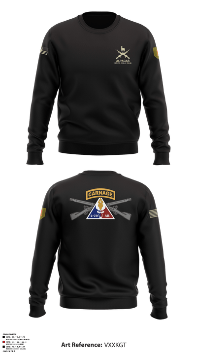 1ST PLT ALPACAS 72699724 Crew Neck Sweatshirt - 7