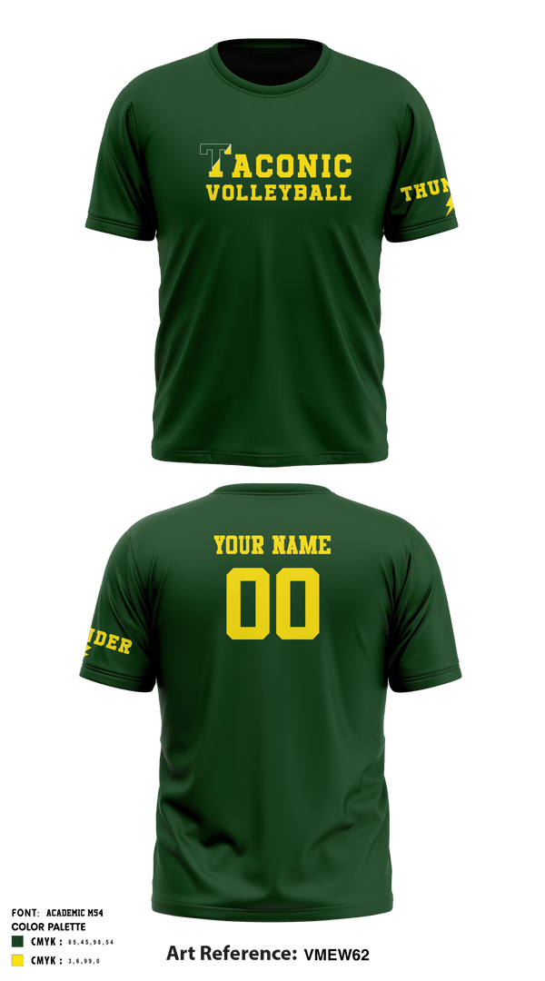 Short Sleeve Performance Shirt, Taconic High School Volleyball, Women's Volleyball, Teamtime, Team time, sublimation, custom sports apparel, team uniforms, spirit wear, spiritwear, sports uniforms, custom shirts, team store, custom team store, fundraiser sports, apparel fundraiser