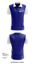 Manor Basketball League 15228517 Short Sleeve Performance Polo - 1
