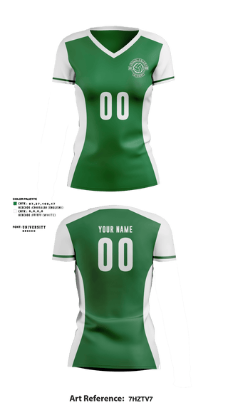 Women's Short Sleeve Vneck Shirt, Commerce Crush, Women's Volleyball, Teamtime, Team time, sublimation, custom sports apparel, team uniforms, spirit wear, spiritwear, sports uniforms, custom shirts, team store, custom team store, fundraiser sports, apparel fundraiser