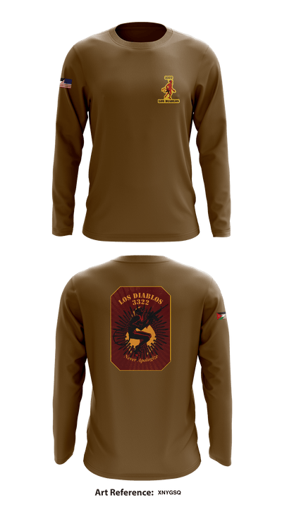 3SQDN, 3SFAB 37693192 Long Sleeve Performance Shirt - 3