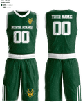 North Adams High School Basketball 43146580 Basketball Uniform - 1