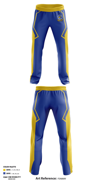 Saratoga High School Volleyball 52033671 Sweatpants - 1