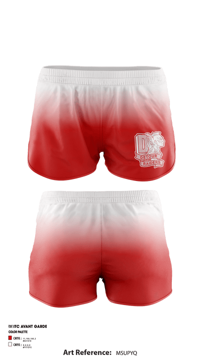 Detour High School 89406679 Women's Shorts - 1