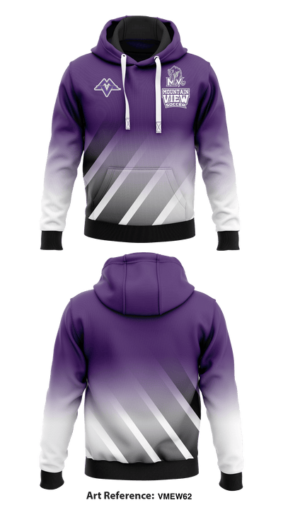 Mountain View High School Soccer 25528886 Hoodie - 1