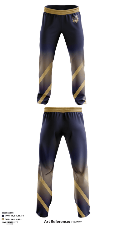 Independence High School Soccer 52095063 Sweatpants - 1