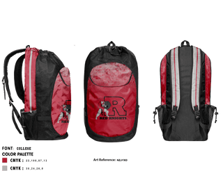 Gear Bag, Reading High School Cross Country, Cross Country, Teamtime, Team time, sublimation, custom sports apparel, team uniforms, spirit wear, spiritwear, sports uniforms, custom shirts, team store, custom team store, fundraiser sports, apparel fundraiser