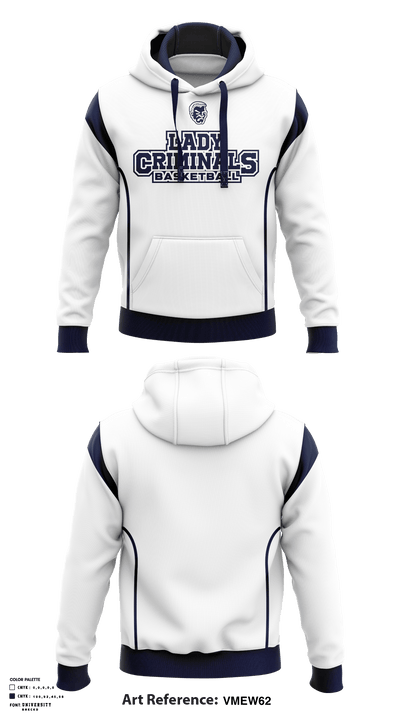 Yuma High School Basketball 97290684 Hoodie - 14