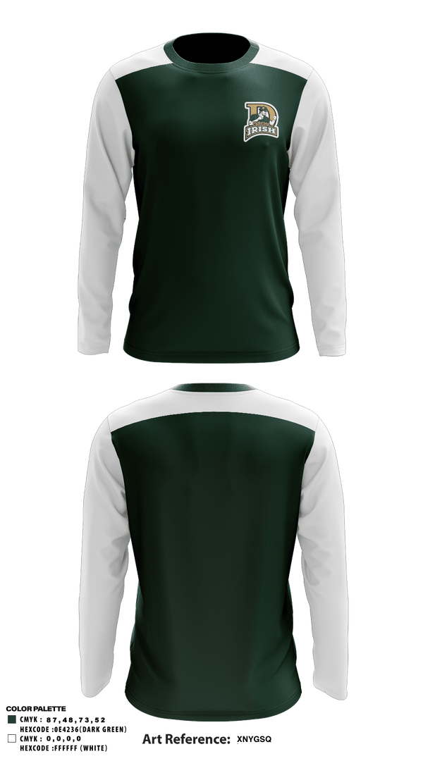Long Sleeve Performance Shirt, Desales High School Softball, Softball, Teamtime, Team time, sublimation, custom sports apparel, team uniforms, spirit wear, spiritwear, sports uniforms, custom shirts, team store, custom team store, fundraiser sports, apparel fundraiser