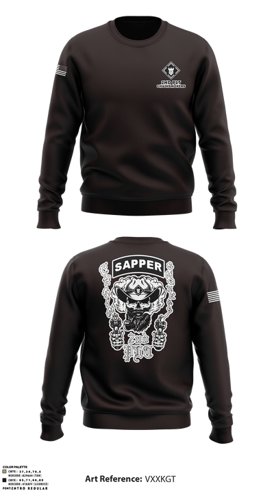 2nd PLT Chainsmokers 3207502 Crew Neck Sweatshirt - 3