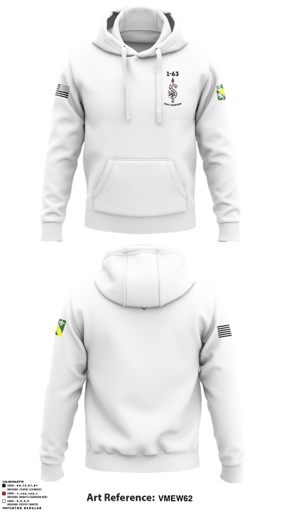 HHC 1-63AR Snipers 84221714 Hoodie - 3