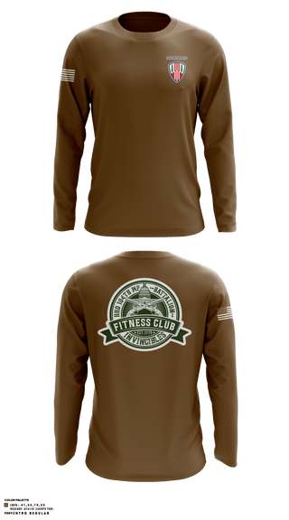 Long Sleeve Performance Shirt, , National Guard, Teamtime, Team time, sublimation, custom sports apparel, team uniforms, spirit wear, spiritwear, sports uniforms, custom shirts, team store, custom team store, fundraiser sports, apparel fundraiser