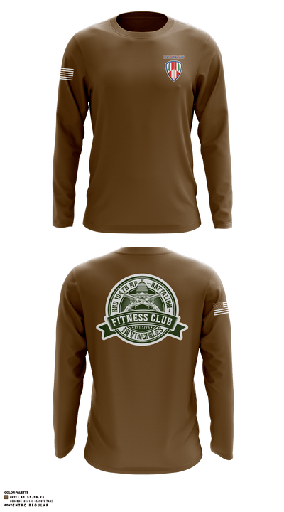 104th MP BN HHD 71367291 Long Sleeve Performance Shirt - 8