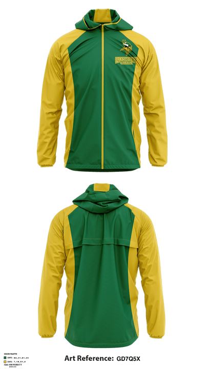 Langley High School Cheer 53056904 Windbreaker - 1