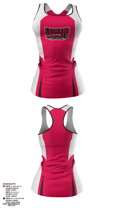 Leonard Hornets 83357554 Tank Top - 1
