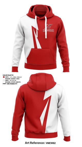 Hoodie, Neenah Baseball, Baseball, Teamtime, Team time, sublimation, custom sports apparel, team uniforms, spirit wear, spiritwear, sports uniforms, custom shirts, team store, custom team store, fundraiser sports, apparel fundraiser
