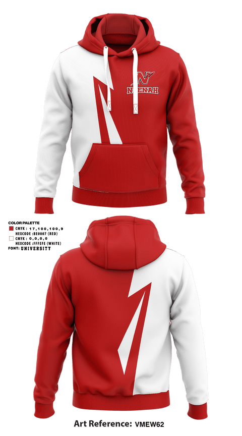 Hoodie, Neenah Baseball, Baseball, Teamtime, Team time, sublimation, custom sports apparel, team uniforms, spirit wear, spiritwear, sports uniforms, custom shirts, team store, custom team store, fundraiser sports, apparel fundraiser