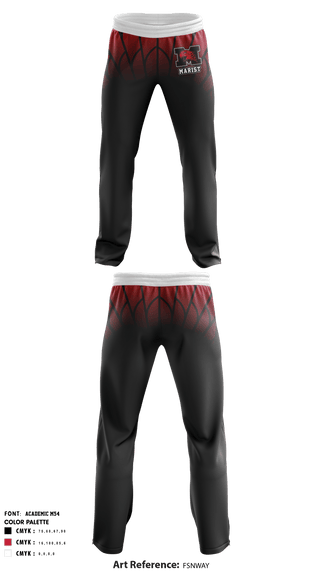 Sweatpants, Marist High School basketball, Men's Basketball, Teamtime, Team time, sublimation, custom sports apparel, team uniforms, spirit wear, spiritwear, sports uniforms, custom shirts, team store, custom team store, fundraiser sports, apparel fundraiser