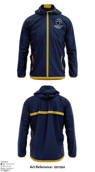 Windbreaker, Standish-Sterling Central High School Soccer, Men's Soccer, Teamtime, Team time, sublimation, custom sports apparel, team uniforms, spirit wear, spiritwear, sports uniforms, custom shirts, team store, custom team store, fundraiser sports, apparel fundraiser