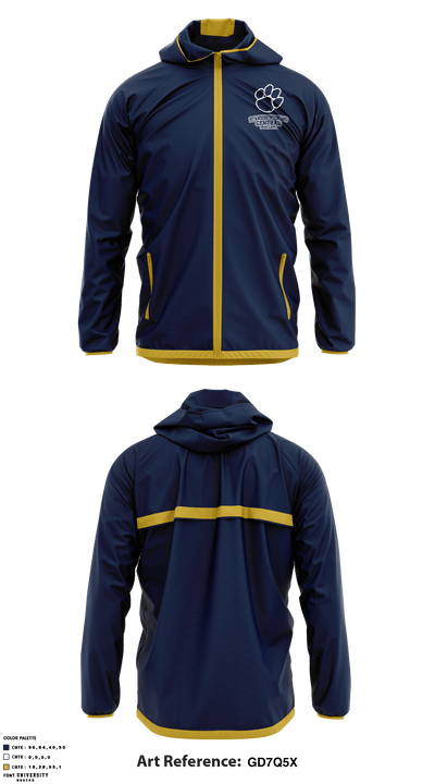 Standish-Sterling Central High School Soccer 18009800 Windbreaker - 2