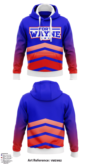 Hoodie, Fort Wayne Volleyball Club, Women's Volleyball, Teamtime, Team time, sublimation, custom sports apparel, team uniforms, spirit wear, spiritwear, sports uniforms, custom shirts, team store, custom team store, fundraiser sports, apparel fundraiser