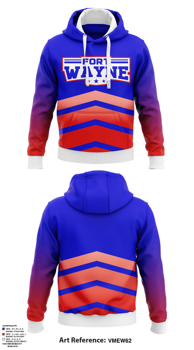 Fort Wayne Volleyball Club 35230109 Hoodie - 1